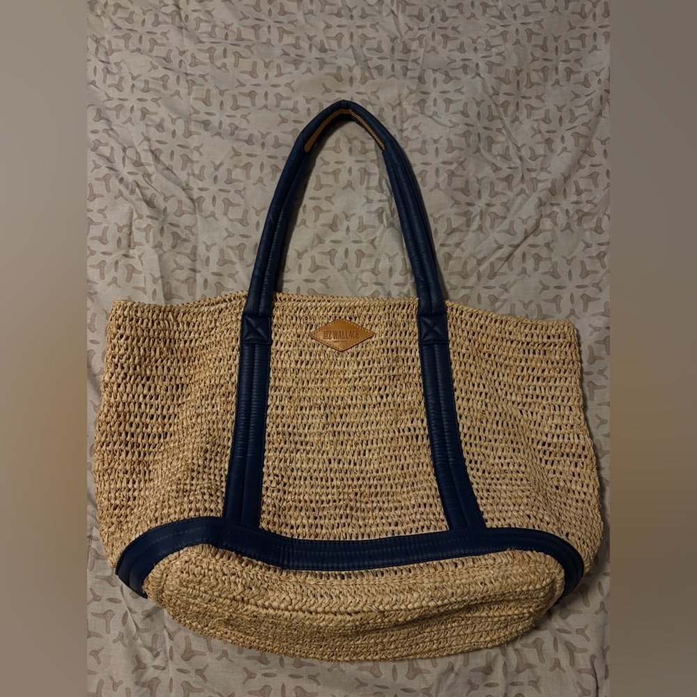 MZ Wallace Rafia Tote Bag - Like New